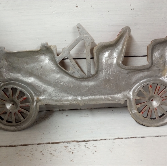 Vintage Midwest Products Cast Metal 1910 Buick Car Automobile Wall Art Wall Deco - Picture 6 of 10
